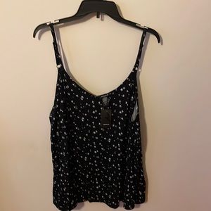 Torrid black star swing tank top/cami